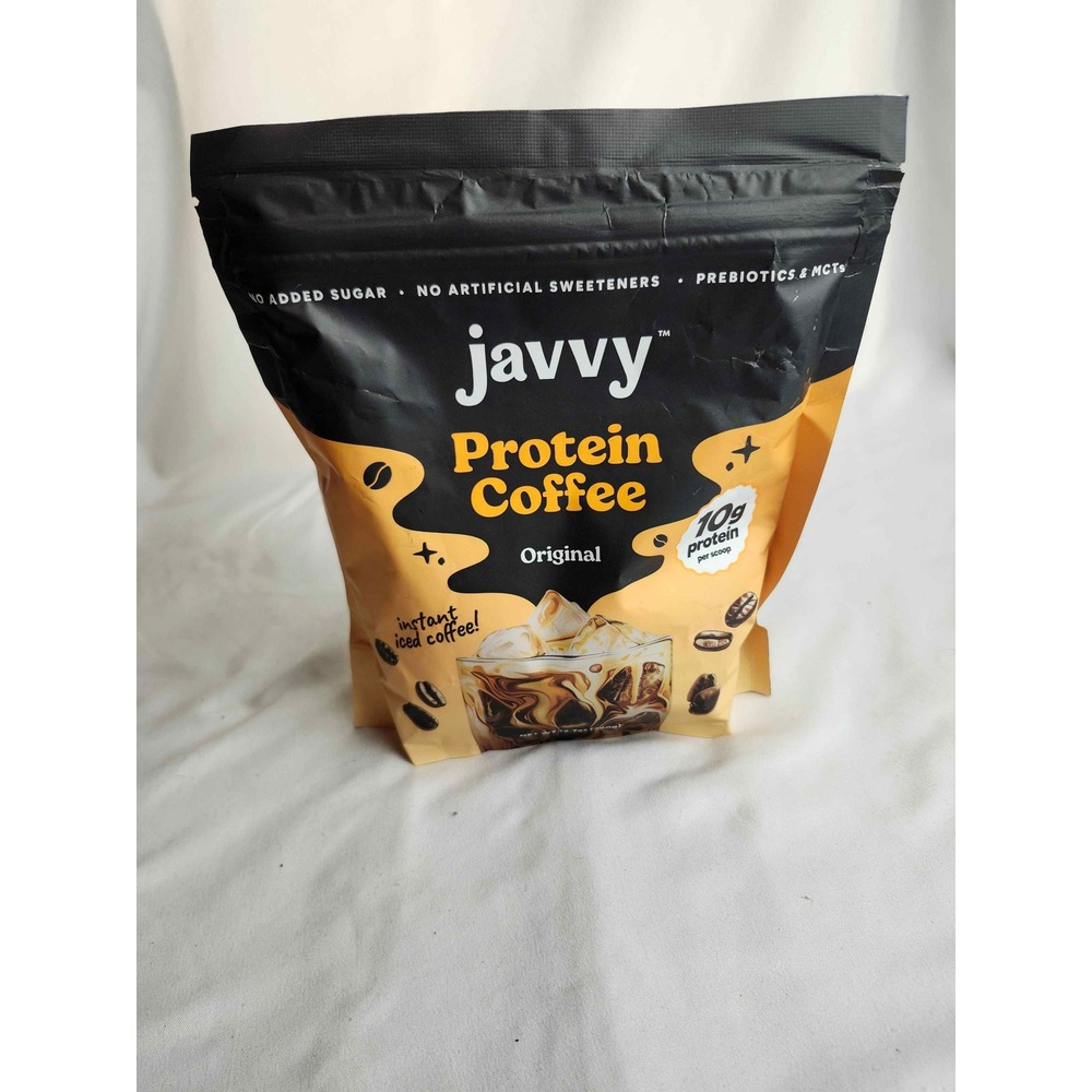Javvy Protein Coffee Original 10g Protein Prebiotics MCTs 20 Servings 12.7oz